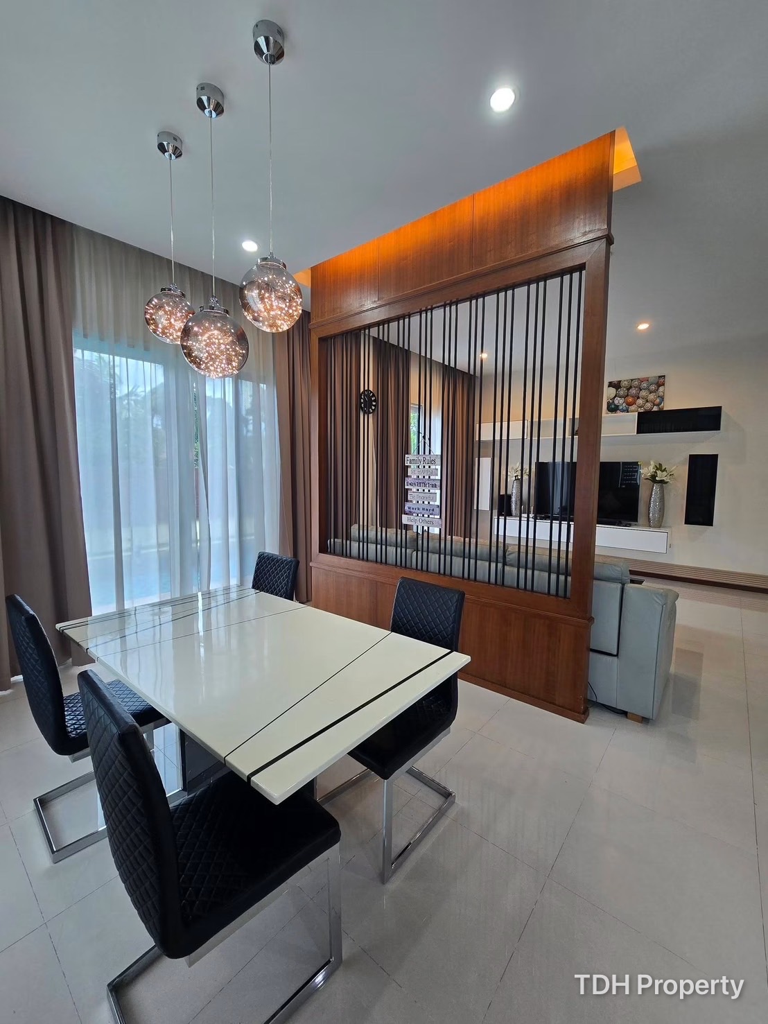 3 Bedroom Pool Villa for Rent, GardenVille 1 Village, Huai Yai