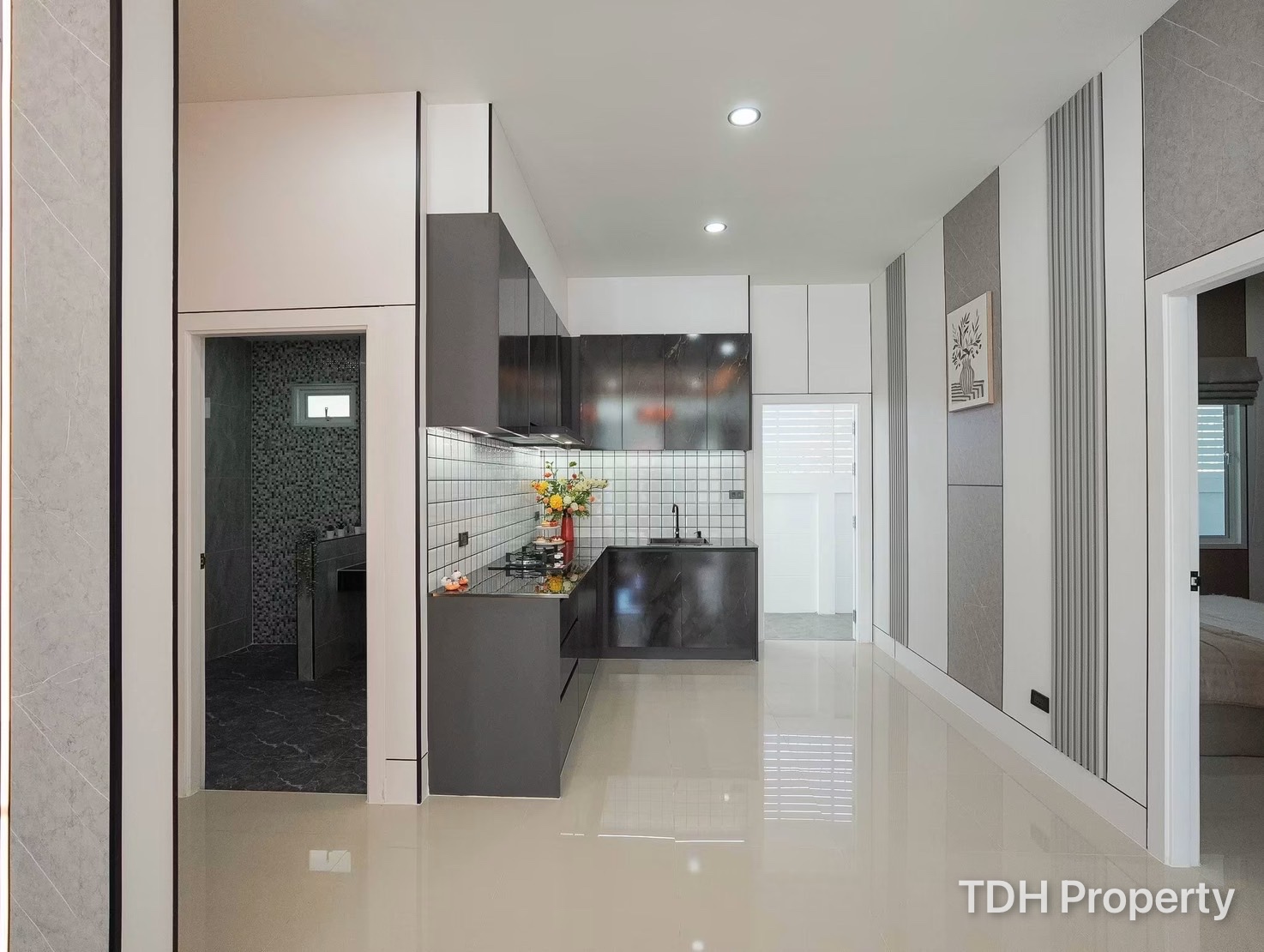 3Bedroom House For Rent Corner House with Private Swimming Pool – Garden View 2