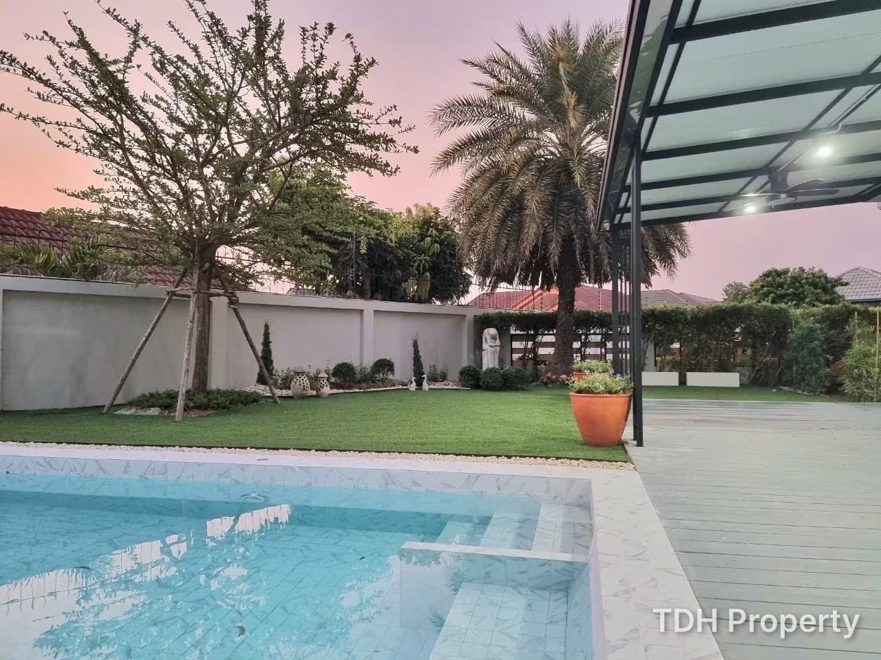 3 Bedroom Pool Villa For Rent at Patta Village Pattaya